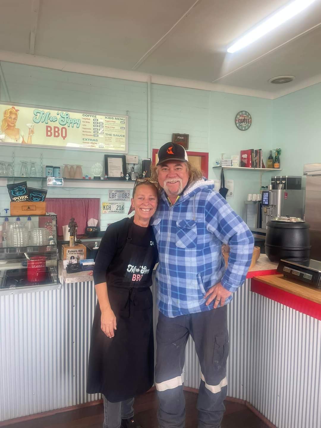 Jules and the team at Mrs'Sippy BBQ